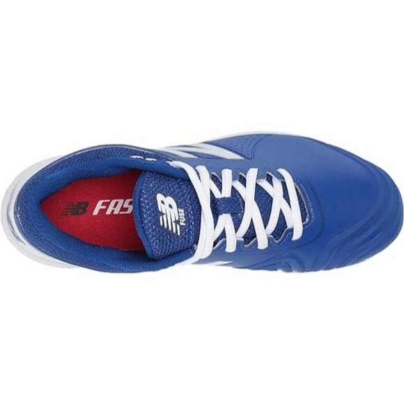 New Balance Women's Fuse V2 Metal Softball Shoe, Royal Blue and White Size 5 - Picture 8 of 10